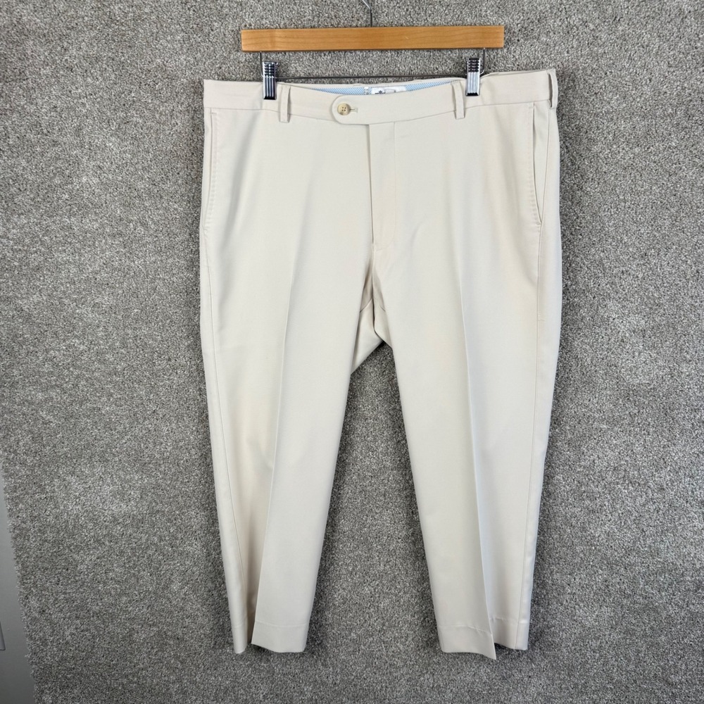 Peter Millar Lot of 3 EB66 Performance Golf Pants Mens 36x26 Khaki Stone Tan - Picture 9 of 10